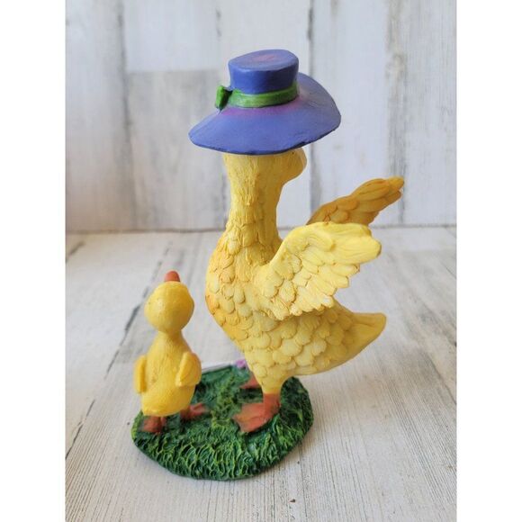 Radko celebrations spring duck baby mama flower figure collectible - Picture 4 of 8